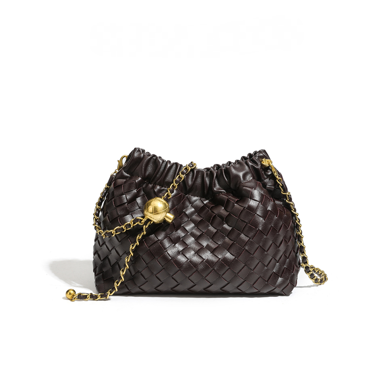 THE ARTISANAL GOLD-BALL CROSSBODY