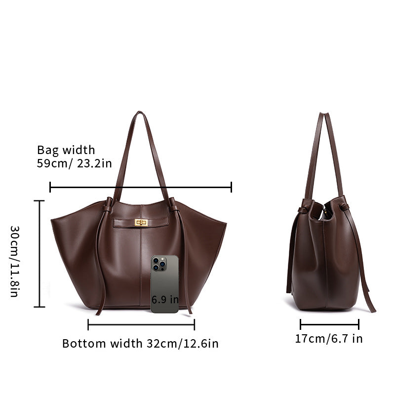 THE OVERSIZED WINGED EXECUTIVE TOTE