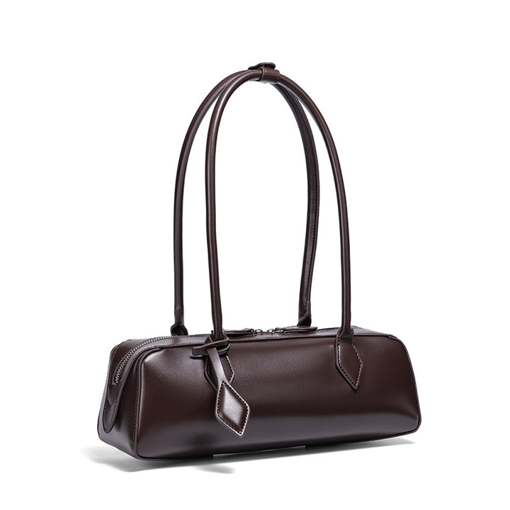 THE REFINED BARREL SHOULDER BAG