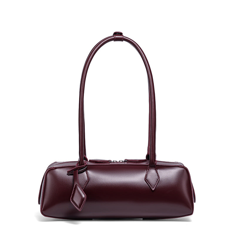 THE REFINED BARREL SHOULDER BAG