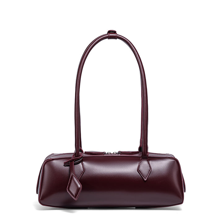 THE REFINED BARREL SHOULDER BAG