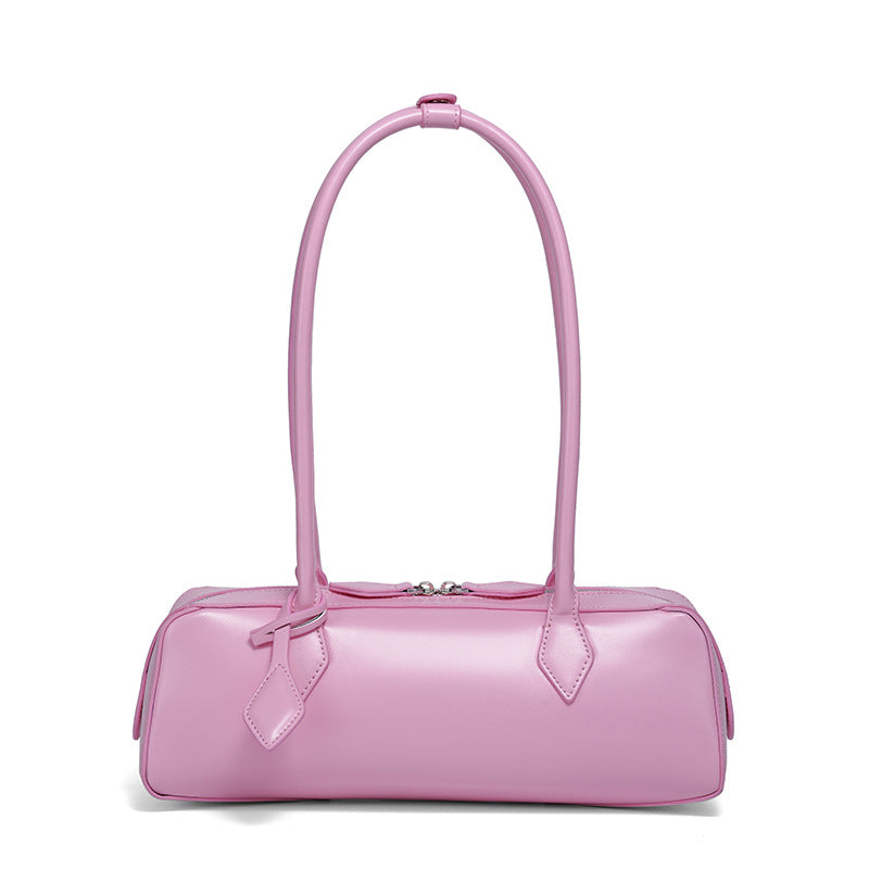 THE REFINED BARREL SHOULDER BAG