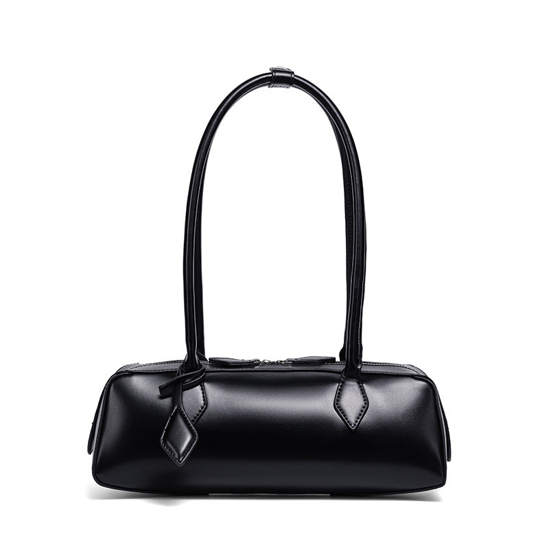 THE REFINED BARREL SHOULDER BAG