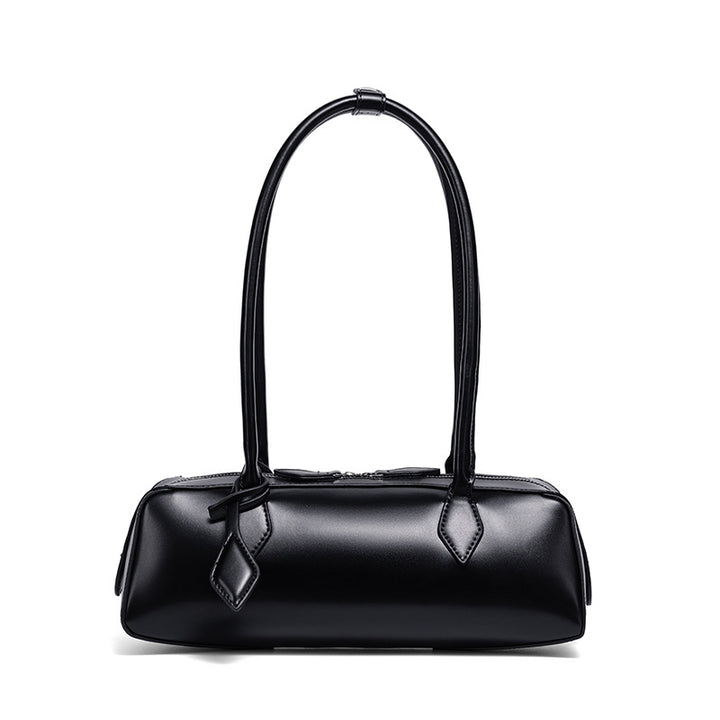 THE REFINED BARREL SHOULDER BAG