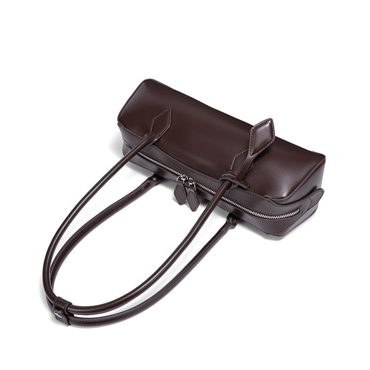 THE REFINED BARREL SHOULDER BAG