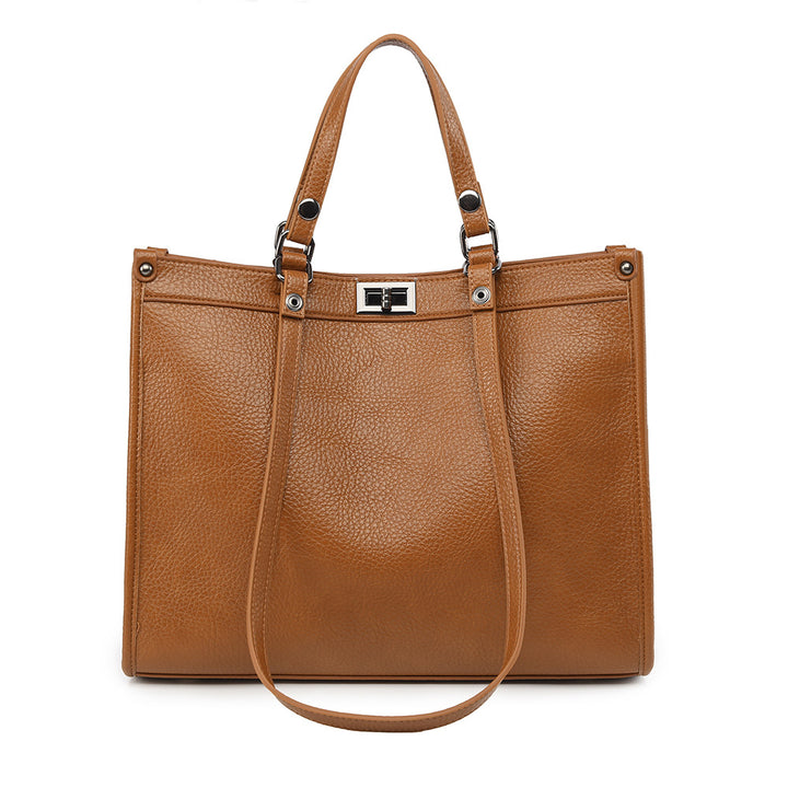 THE HERITAGE LOCK-DETAIL WORK TOTE