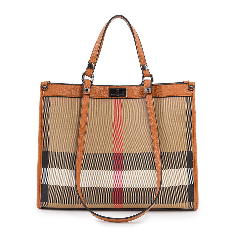 THE HERITAGE LOCK-DETAIL WORK TOTE