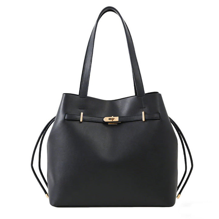 THE BELTED DRAWSTRING SHOPPER