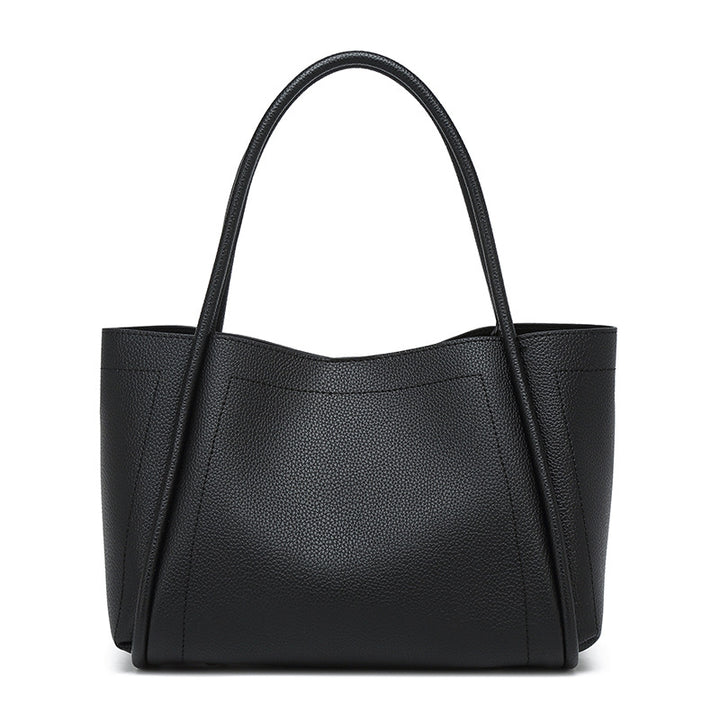 THE STRUCTURED LYCHEE GRAIN TOTE