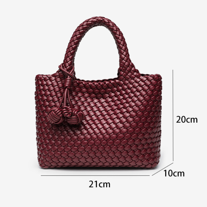 THE MINI VOLUME POM-POM TOTE