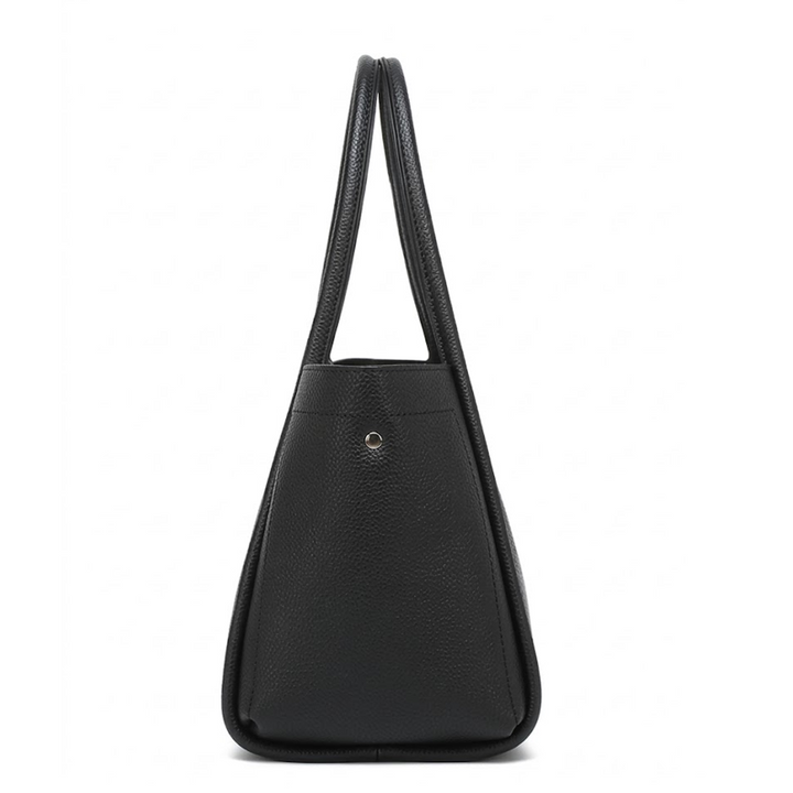 THE STRUCTURED LYCHEE GRAIN TOTE