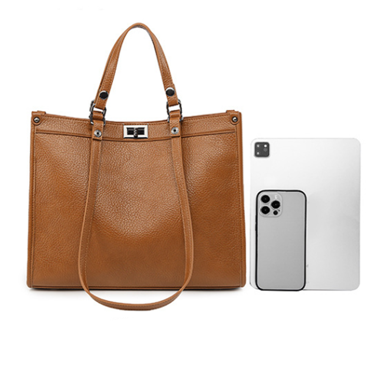 THE HERITAGE LOCK-DETAIL WORK TOTE