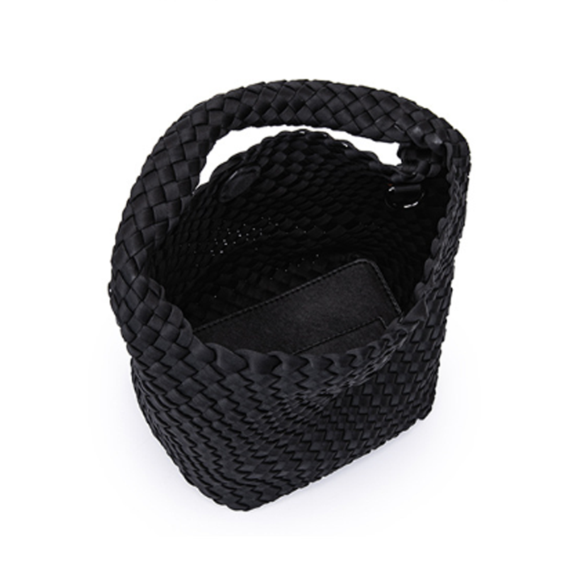 THE SATIN BLOCK VOLUME TOTE