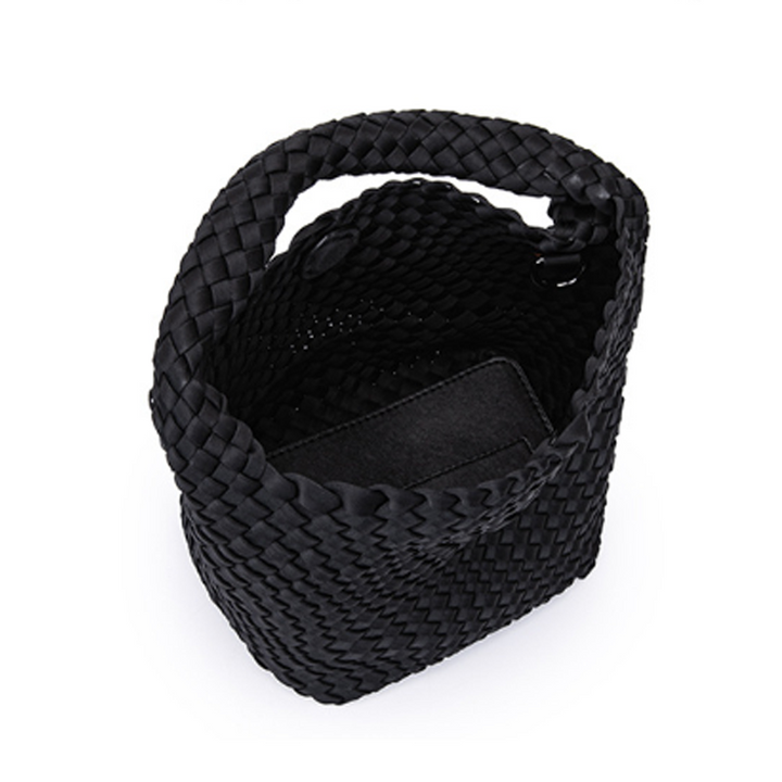 THE SATIN BLOCK VOLUME TOTE