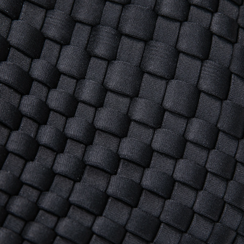 THE SATIN BLOCK VOLUME TOTE