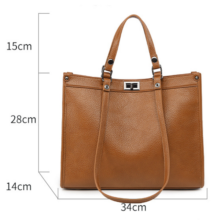 THE HERITAGE LOCK-DETAIL WORK TOTE