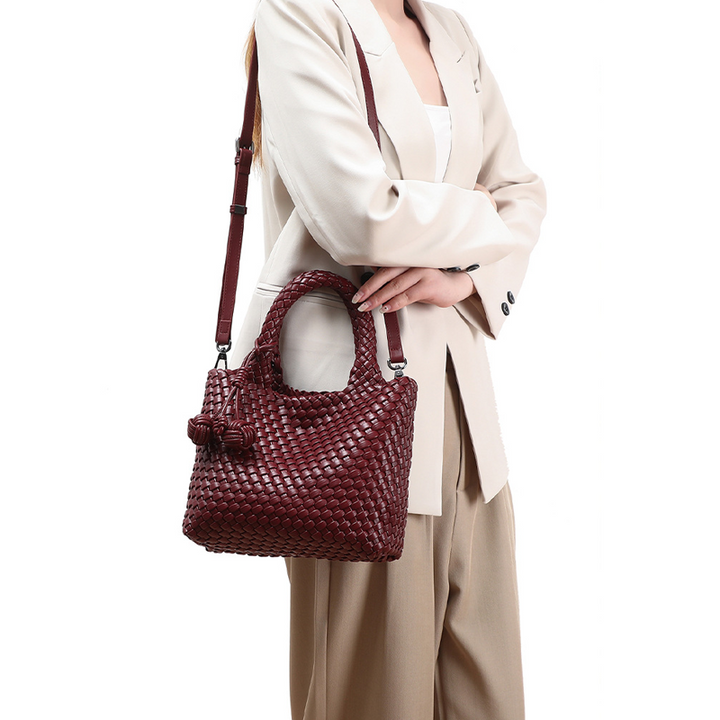THE MINI VOLUME POM-POM TOTE