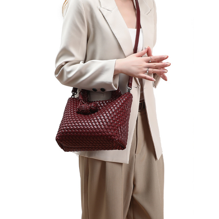 THE MINI VOLUME POM-POM TOTE