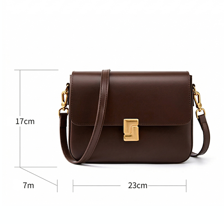 THE DUAL-STRAP VERSATILE FLAP BAG