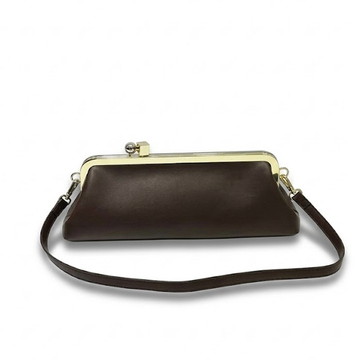 THE VINTAGE ELONGATED CLASP CLUTCH