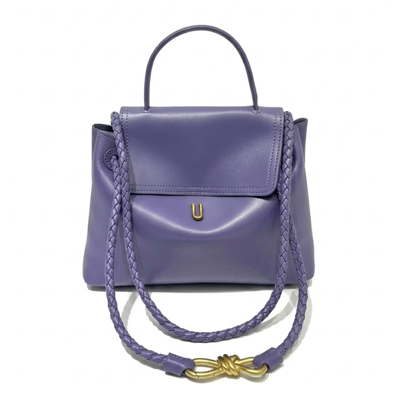 THE BRAIDED FLAP BAG