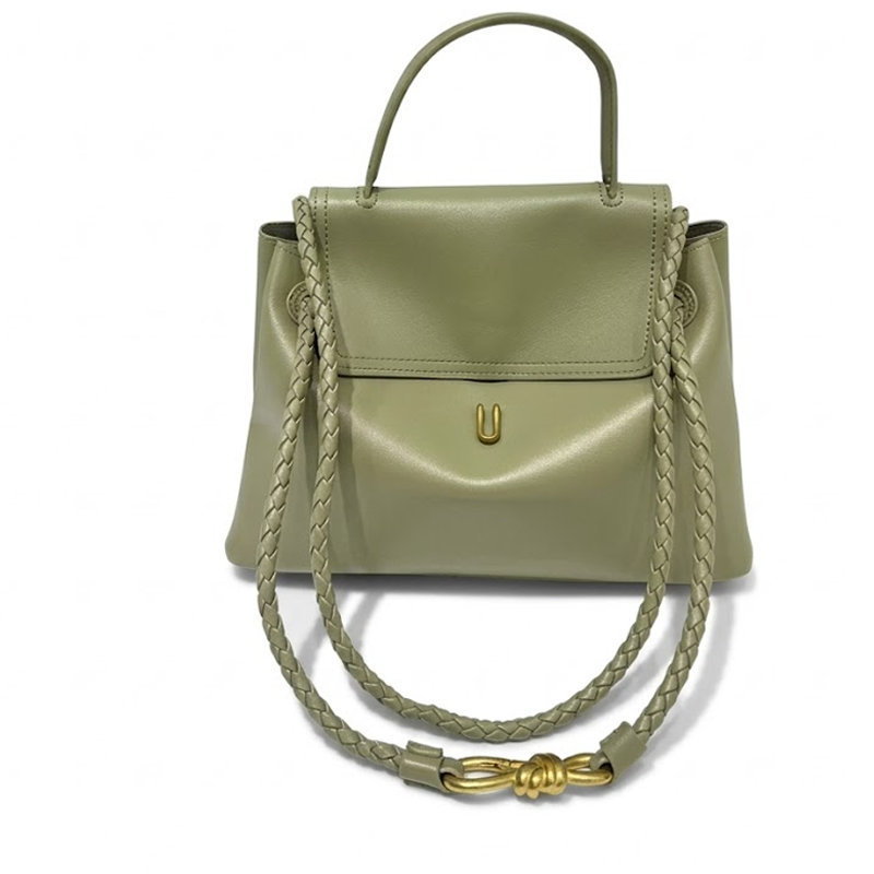 THE BRAIDED FLAP BAG