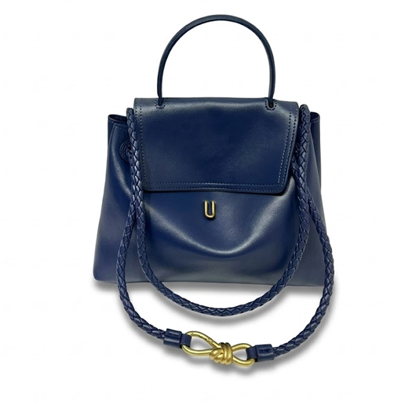 THE BRAIDED FLAP BAG