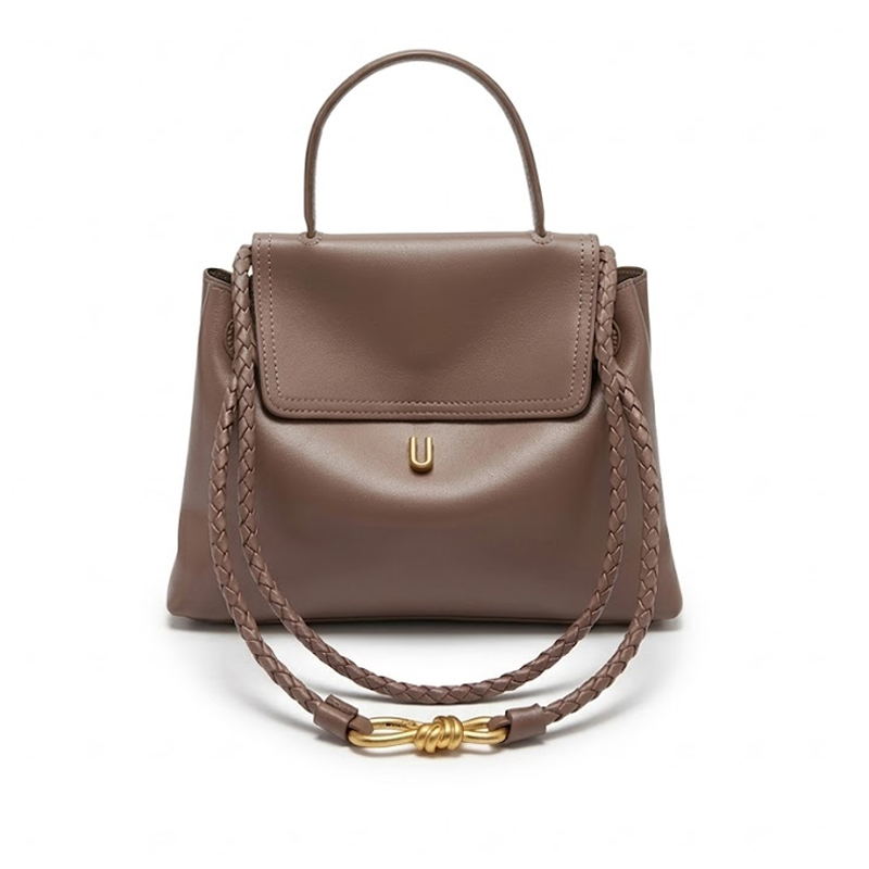 THE BRAIDED FLAP BAG