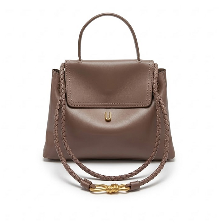 THE BRAIDED FLAP BAG