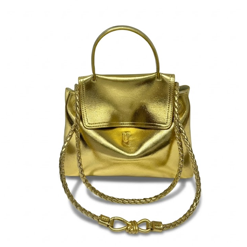 THE BRAIDED FLAP BAG