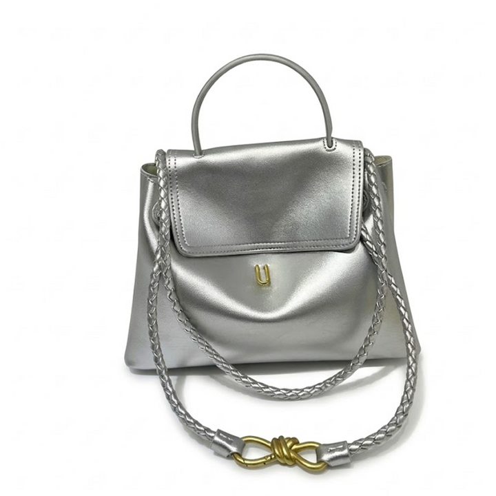 THE BRAIDED FLAP BAG
