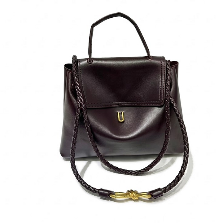 THE BRAIDED FLAP BAG