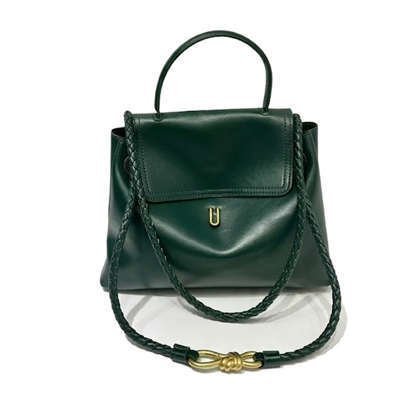 THE BRAIDED FLAP BAG
