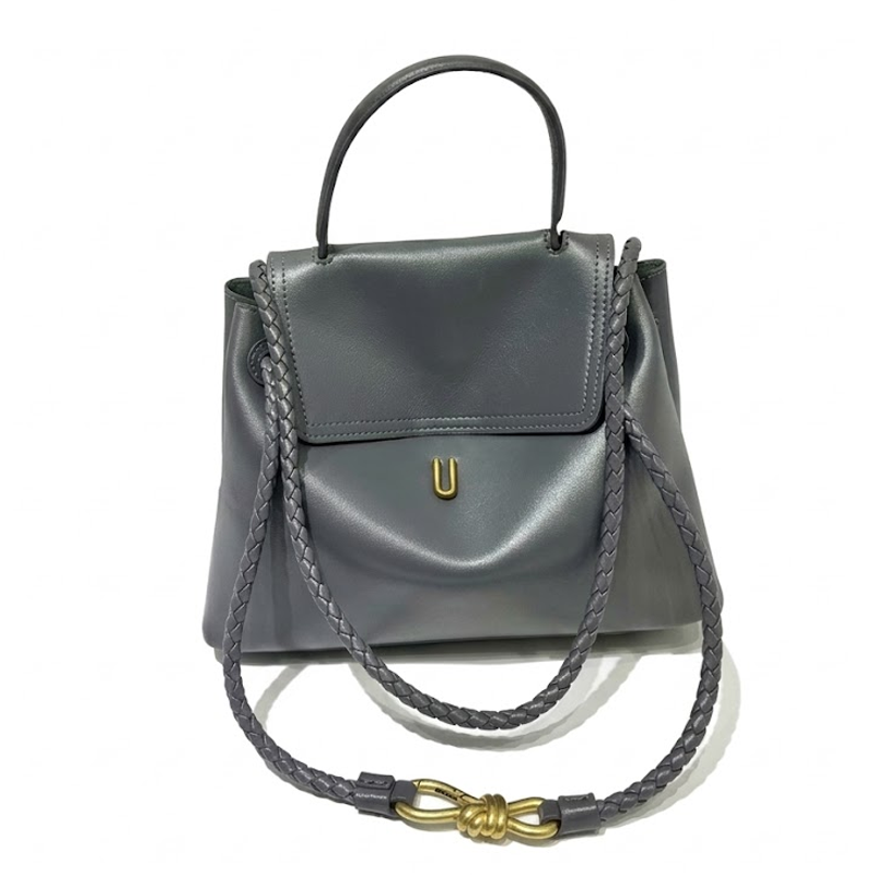 THE BRAIDED FLAP BAG