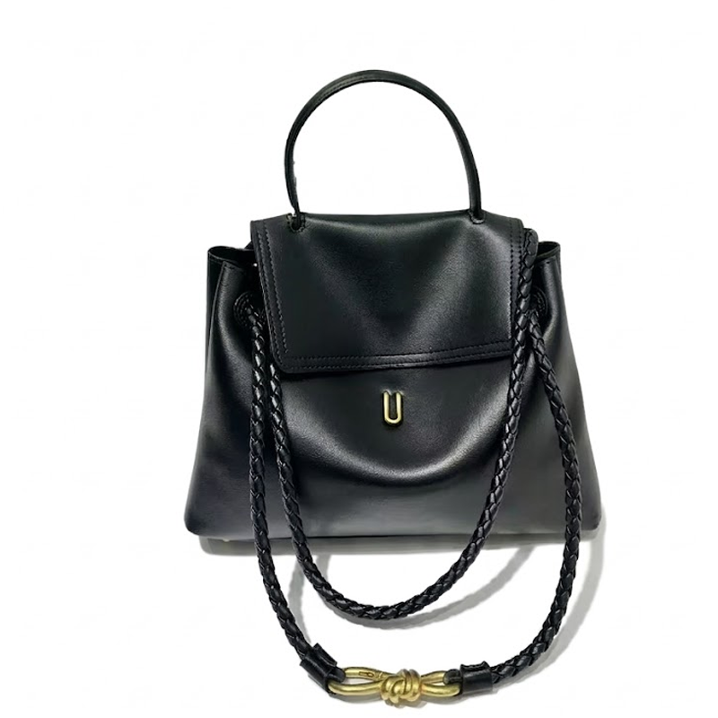 THE BRAIDED FLAP BAG