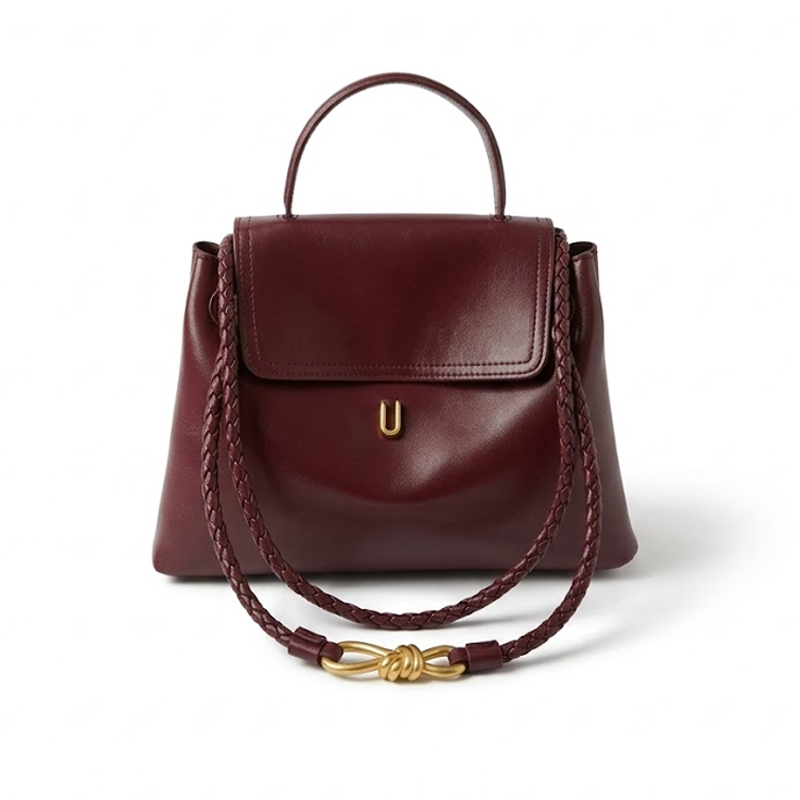 THE BRAIDED FLAP BAG