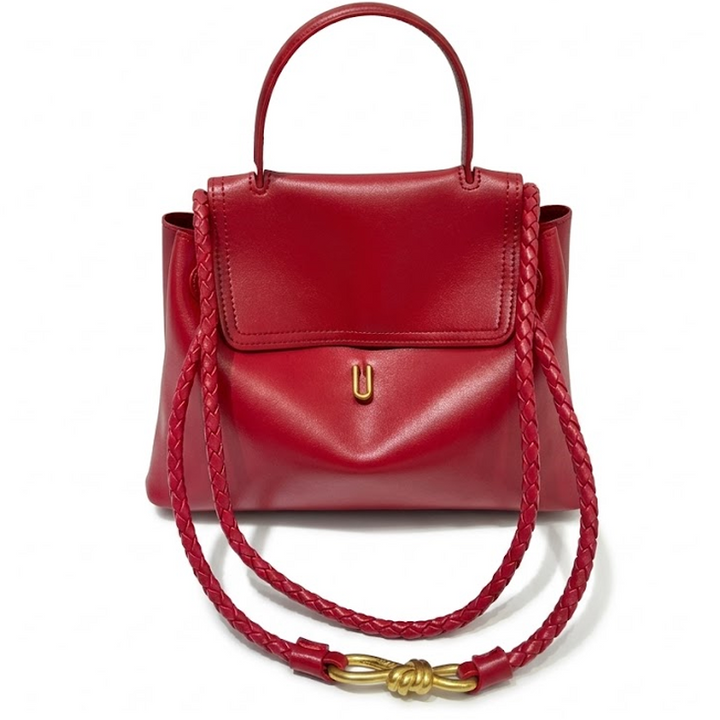 THE BRAIDED FLAP BAG