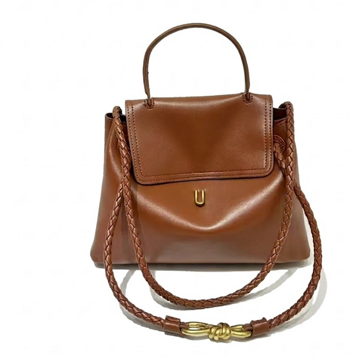 THE BRAIDED FLAP BAG