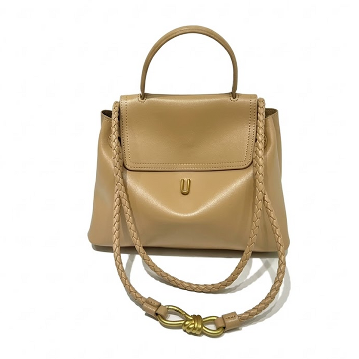 THE BRAIDED FLAP BAG