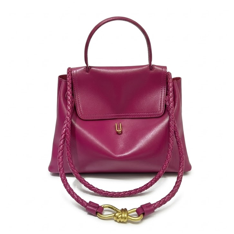 THE BRAIDED FLAP BAG