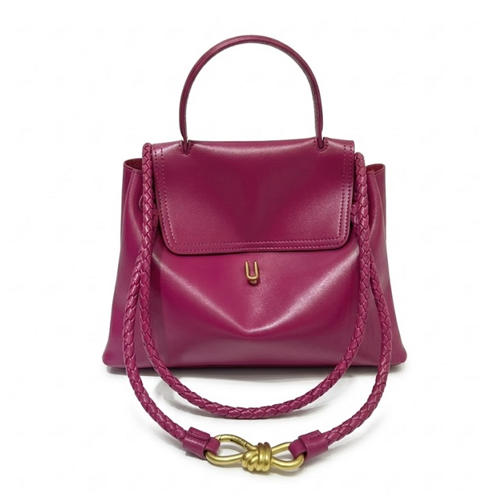 THE BRAIDED FLAP BAG