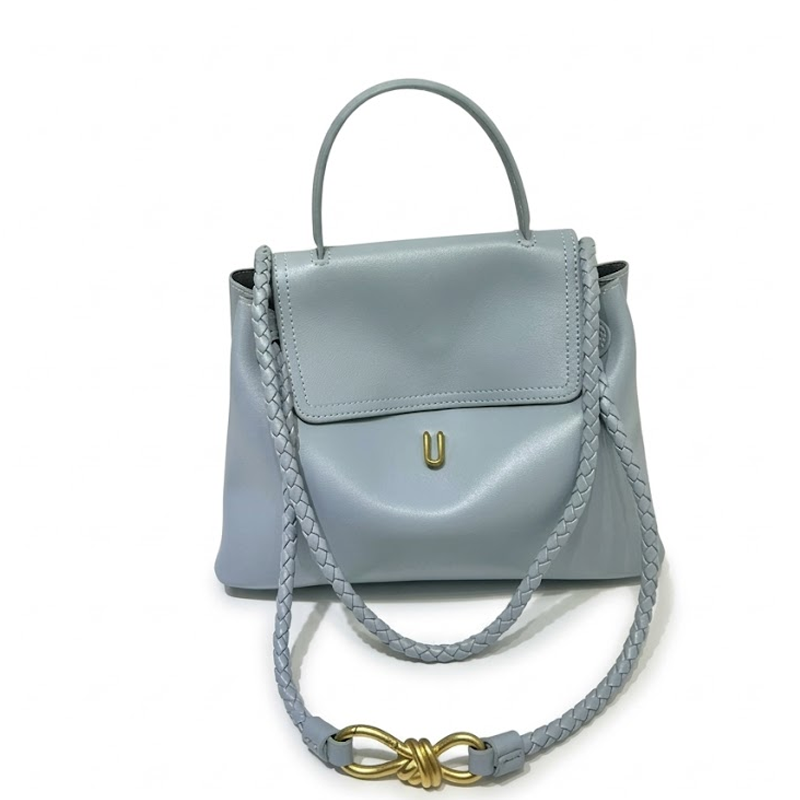THE BRAIDED FLAP BAG