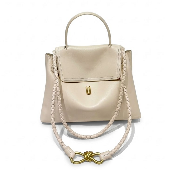 THE BRAIDED FLAP BAG
