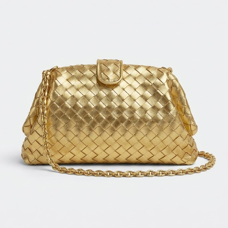 THE BRAIDED CHAIN POUCH