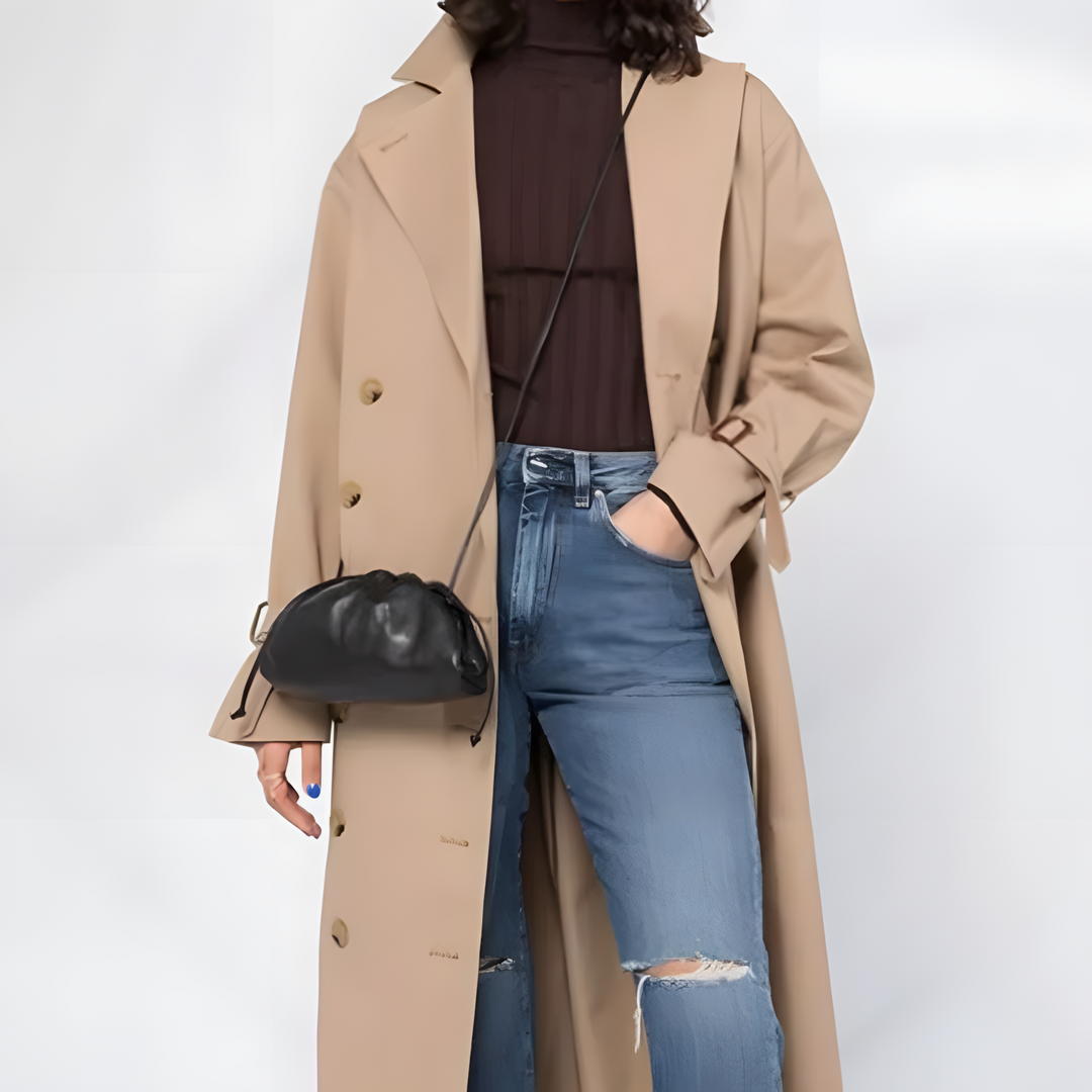 PU leather ruched solid crossbody handbag