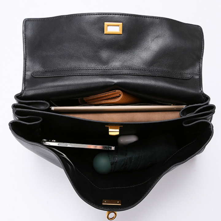 THE TRI-COMPARTMENT EXECUTIVE FLAP BAG
