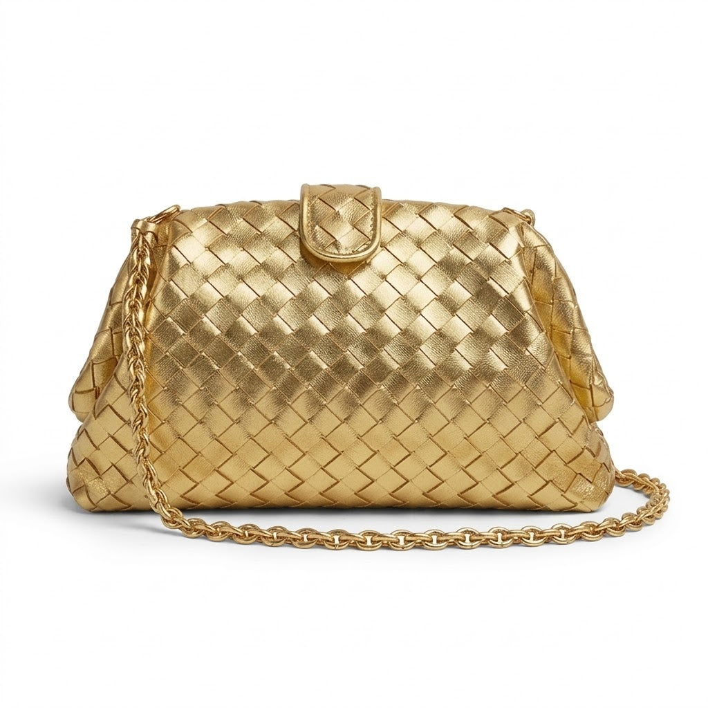 THE BRAIDED CHAIN POUCH