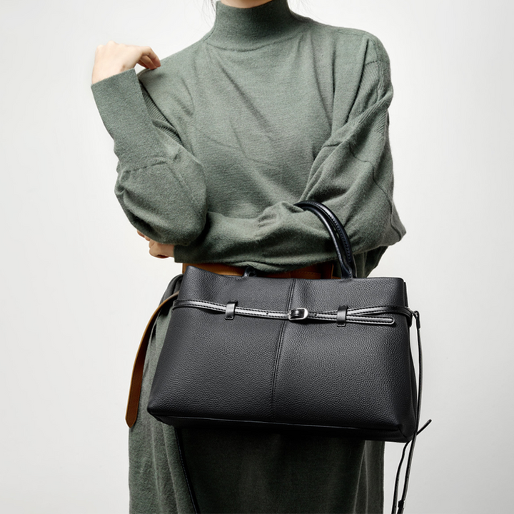 THE BELTED BUSINESS TOTE