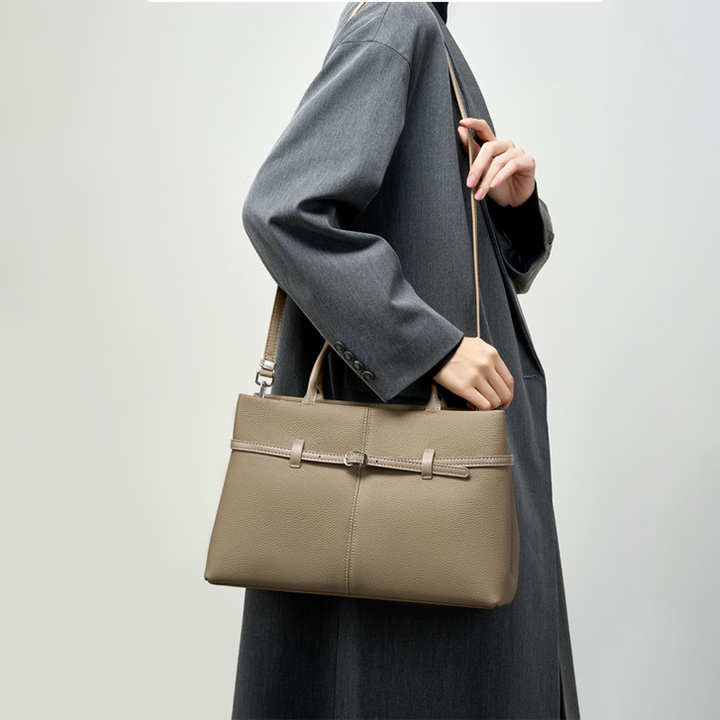 THE BELTED BUSINESS TOTE