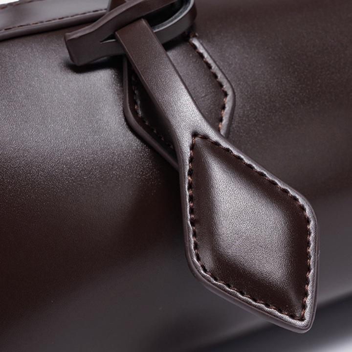 THE REFINED BARREL SHOULDER BAG